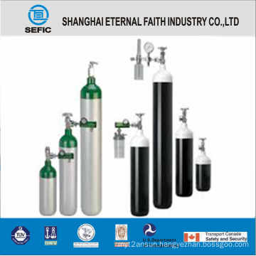 High Pressure Small Portable Aluminum Cylinder